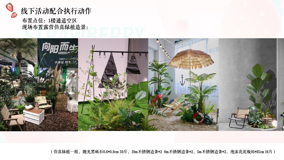 商业广场五月草莓月企划（莓好生活 ·一红到底主题）活动策划方案