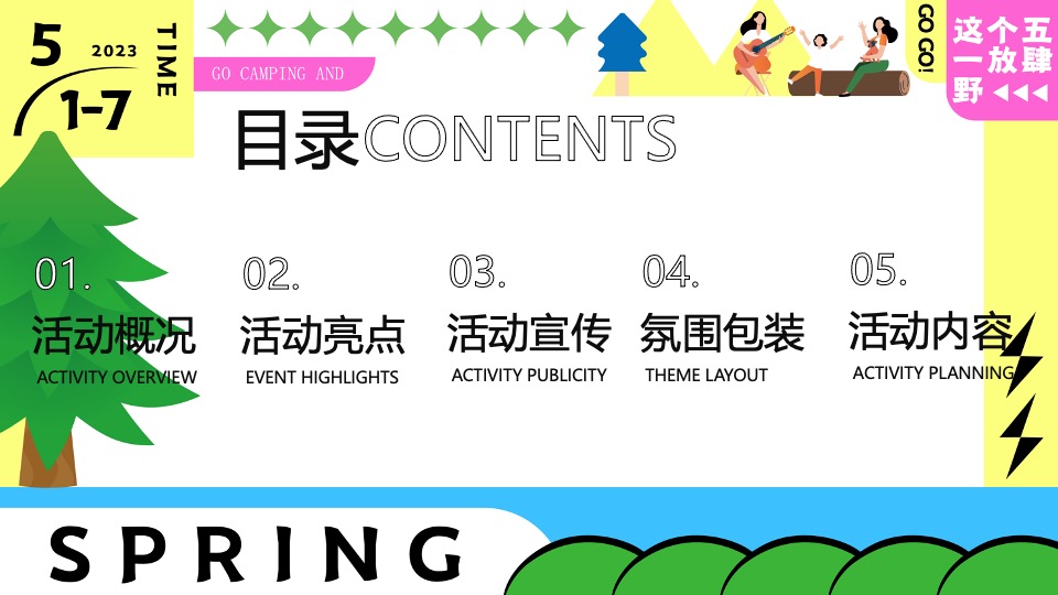 商场地产五一嘉年华系列（五一放肆野主题）活动策划方案