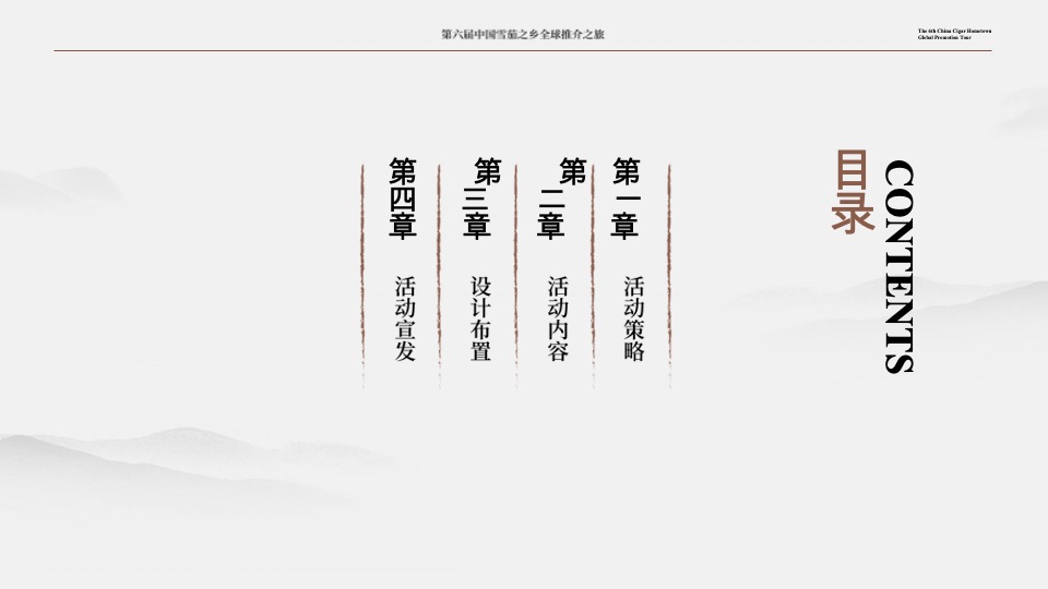 什邡雪茄节 -开幕式推介方案