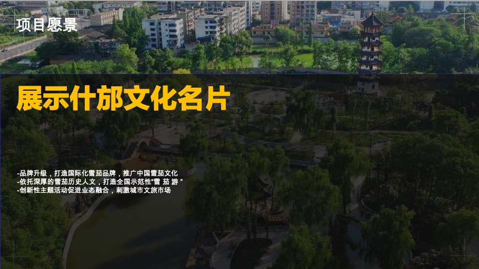 什邡雪茄节 -开幕式推介方案