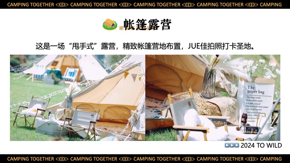 景区营地园区五一六一露营集市嘉年华（一起来露个营主题）活动策划方案