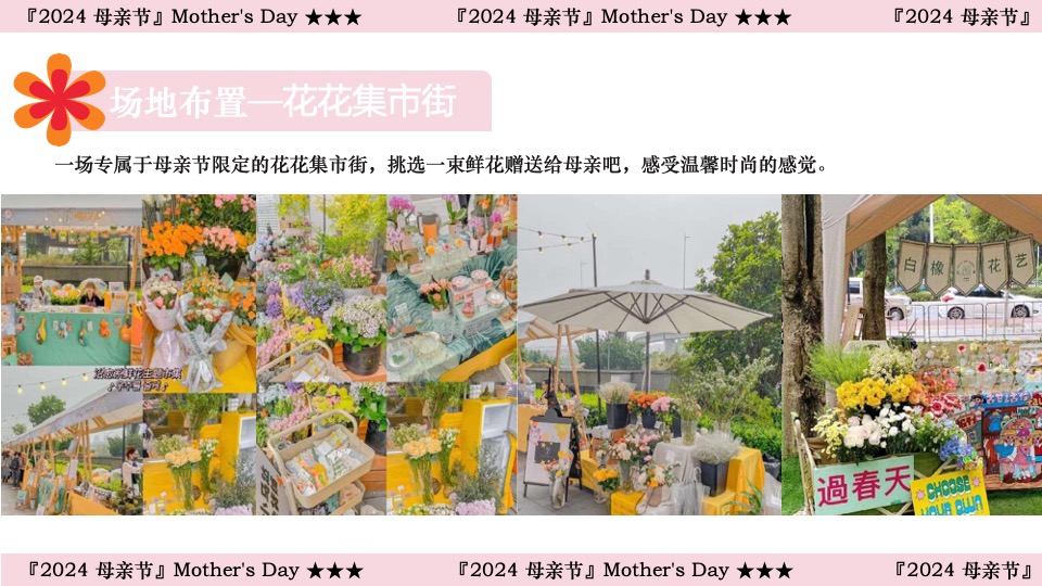 商场地产母亲节游园系列（以花之名说爱您主题）活动策划方案
