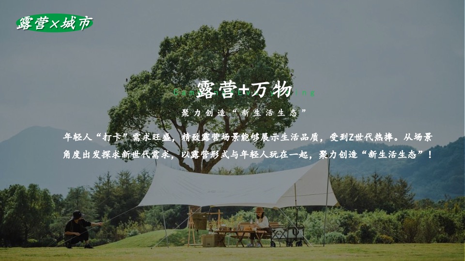 城市五一大型露营乐活青年派对（城市露营唤醒计划主题）活动策划方案
