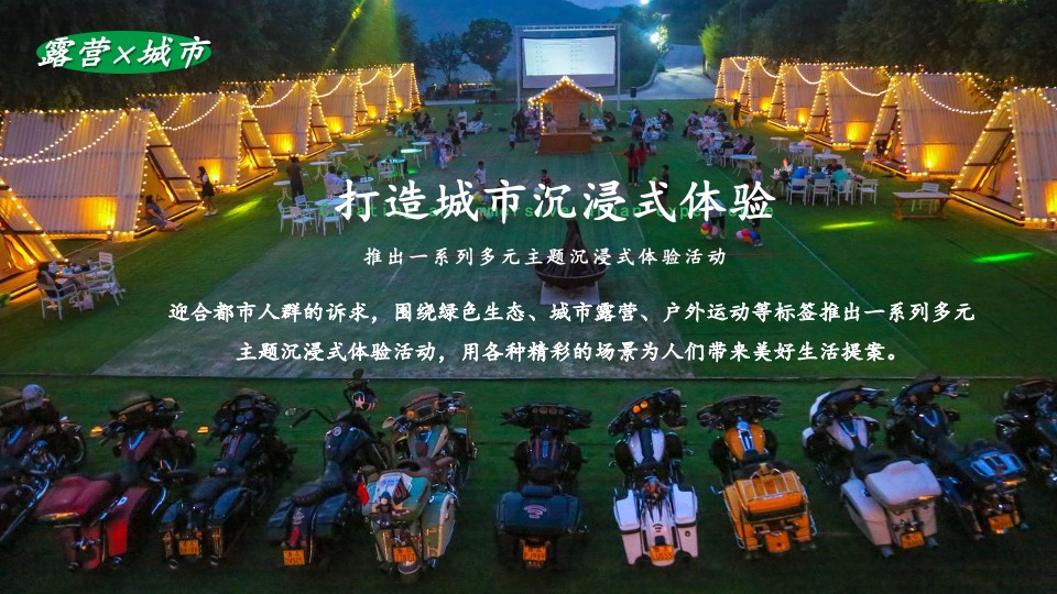 城市五一大型露营乐活青年派对（城市露营唤醒计划主题）活动策划方案