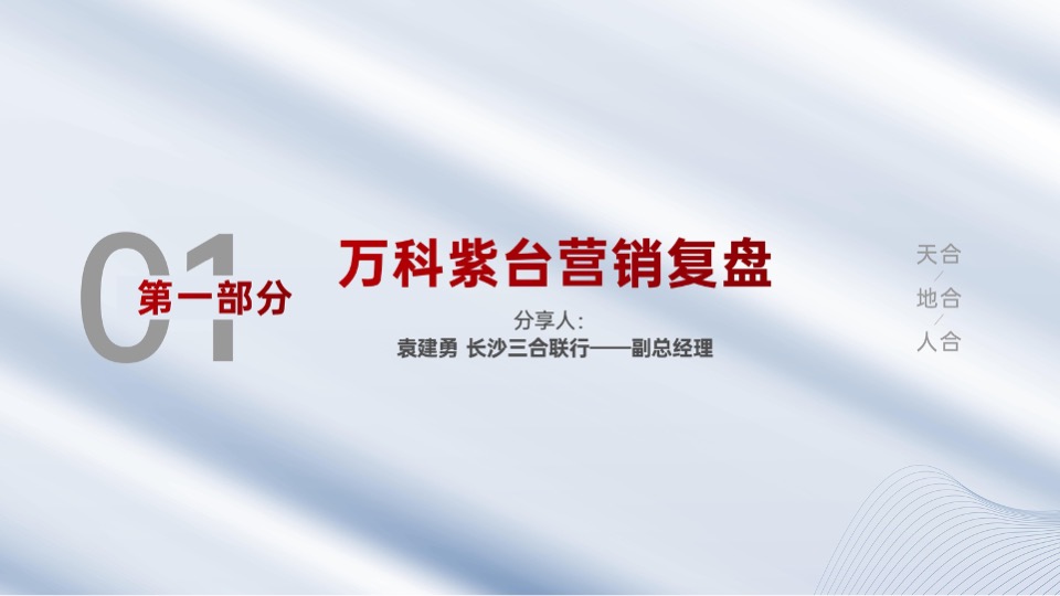 万科紫台营销复盘 #渠道# #现房# #商办#长沙三合