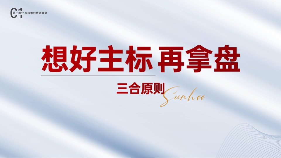 万科紫台营销复盘 #渠道# #现房# #商办#长沙三合