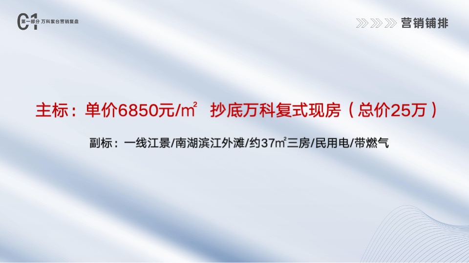 万科紫台营销复盘 #渠道# #现房# #商办#长沙三合