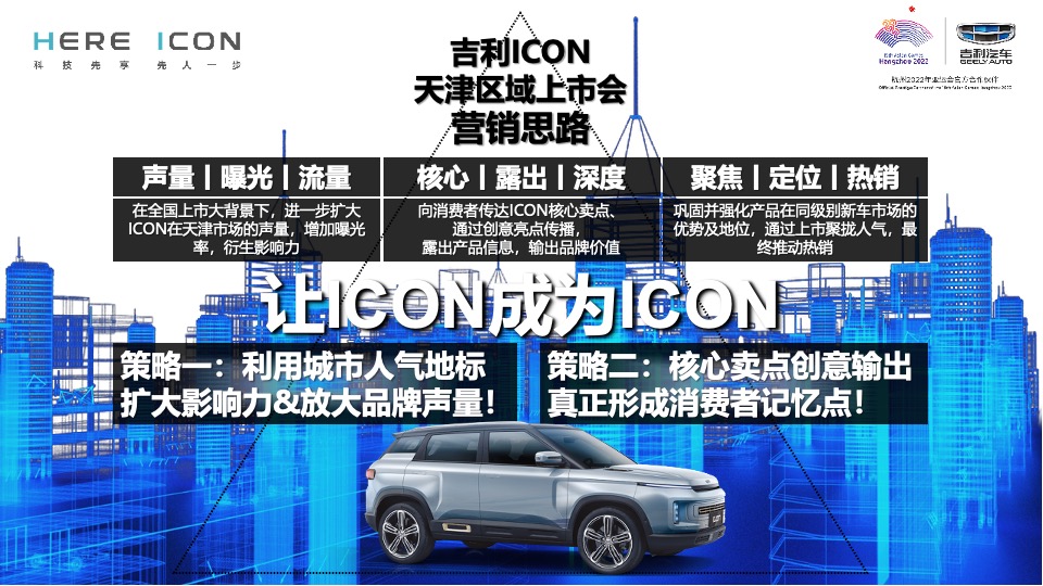 吉利ICON天津区域上市会活动