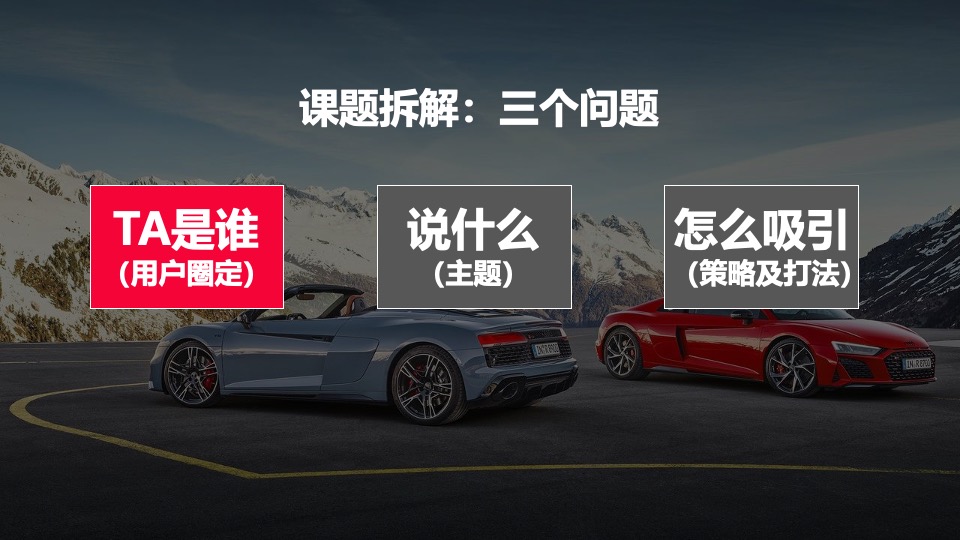 奥迪RS家族 campaign活动