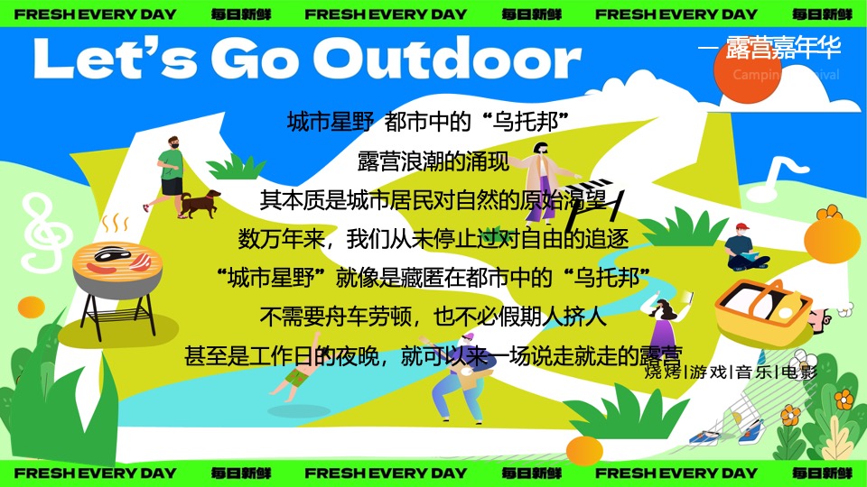 文旅景区春季露营团建（春日营地·一起趣野主题）活动策划方案