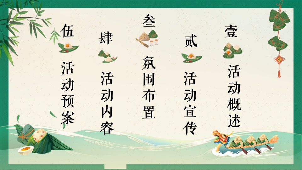 企业端午节系列（潮动端午 粽夏游园会主题）活动策划方案