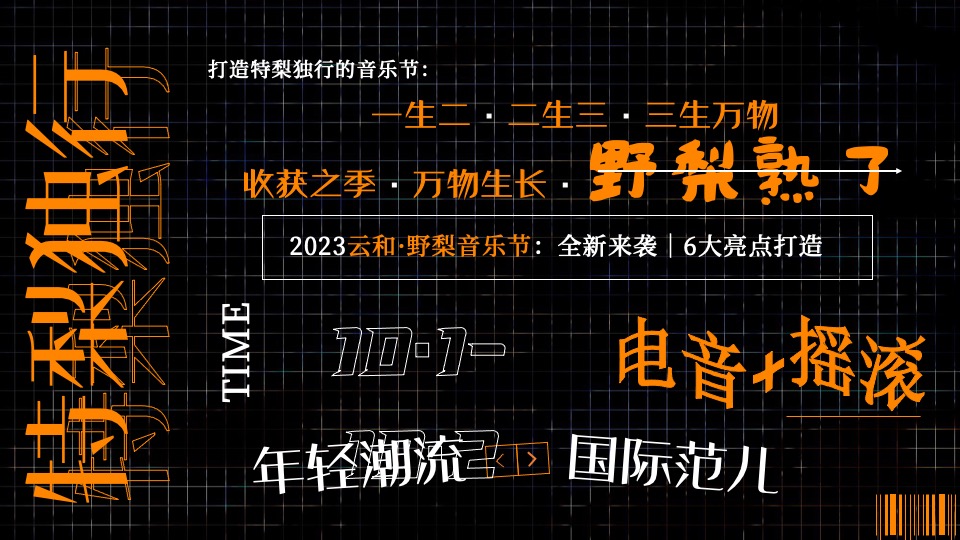 文旅景区音乐节系列（特梨独行主题）活动策划方案
