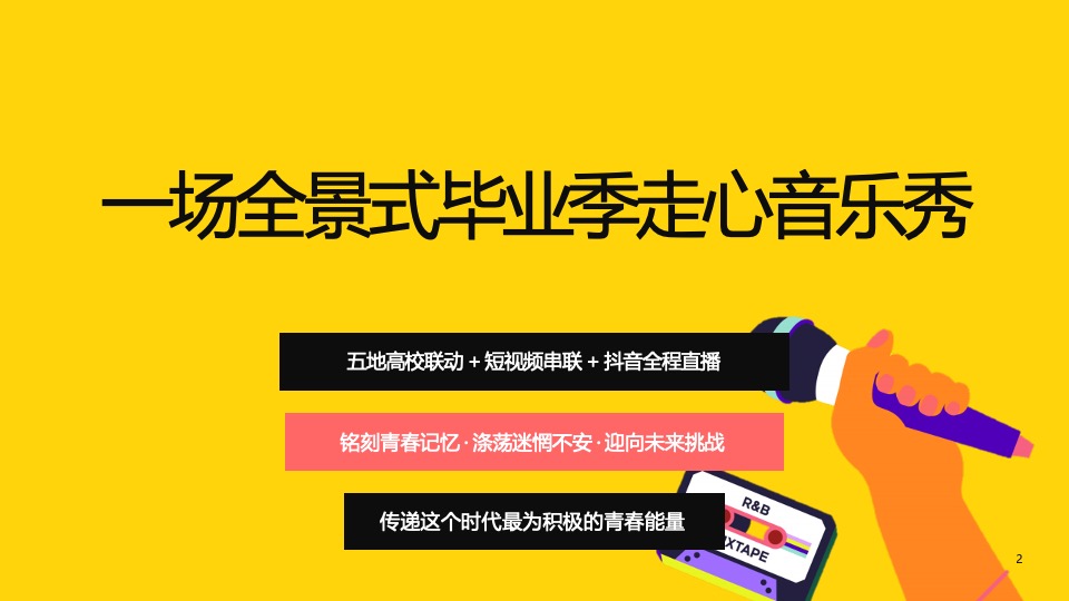 全景式毕业季走心音乐秀活动策划方案