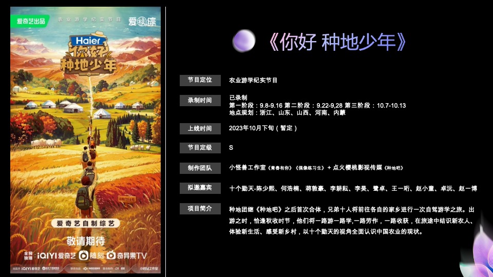 爱奇艺重点娱乐资源推介