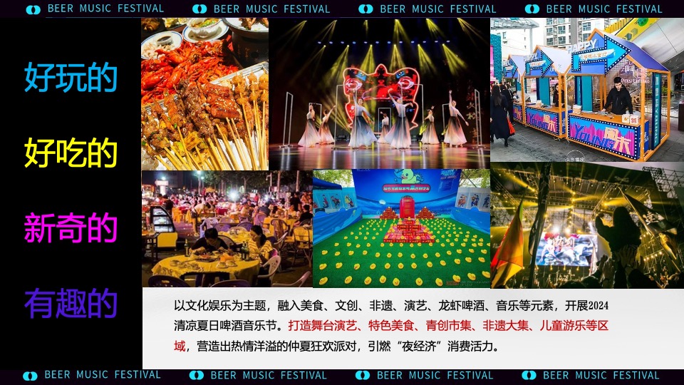 城市清凉夏日啤酒音乐节主题活动策划方案