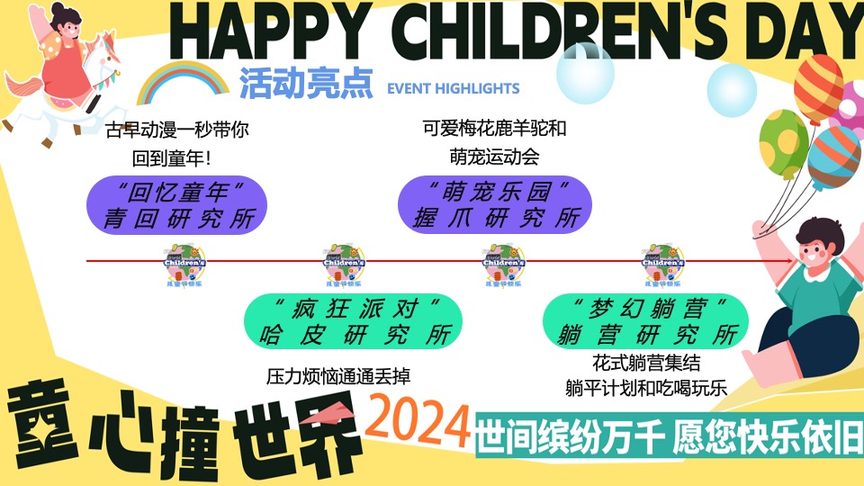 商场地产六一儿童节游园嘉年华（童心撞世界主题）活动策划方案