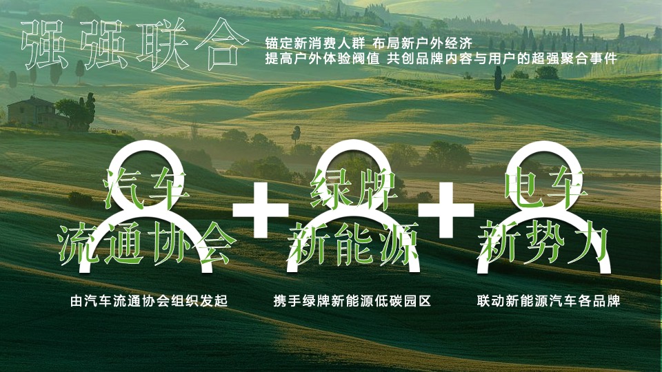 新能源汽车联盟躺营大会（新能绿动·城市FUN氧主题）露营活动策划方案