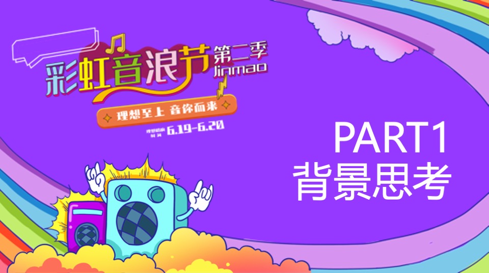 第二届彩虹音浪节（理想至上·音你而来主题）活动策划方案