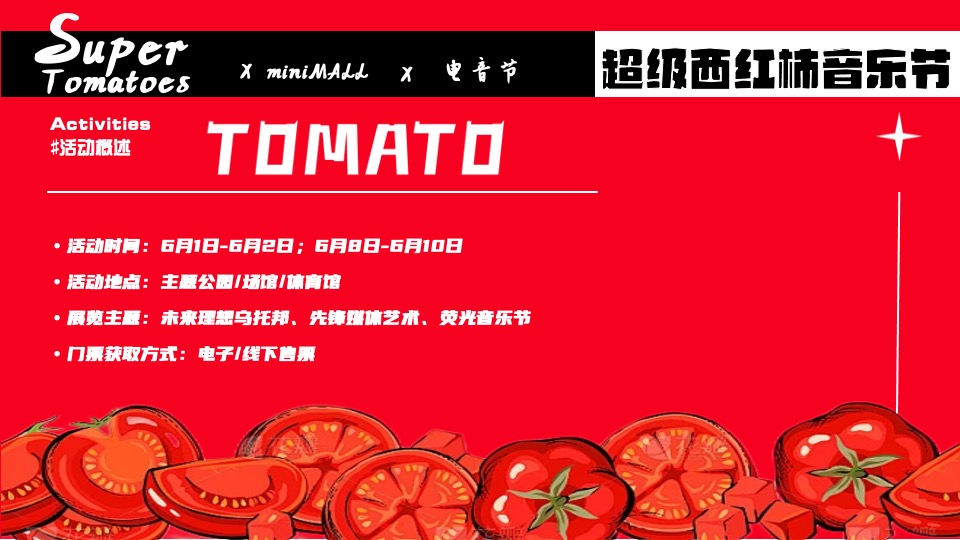 超级西红柿音乐节活动策划方案