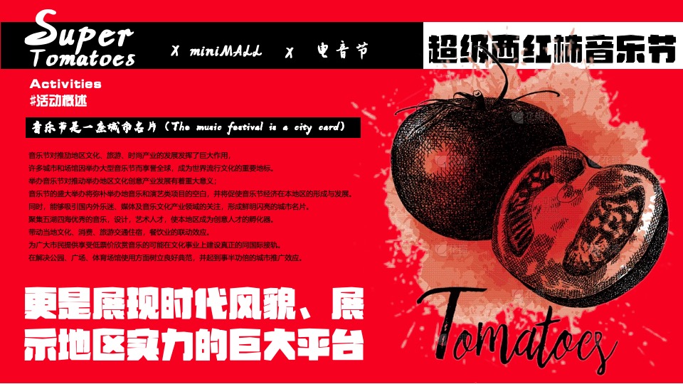 超级西红柿音乐节活动策划方案