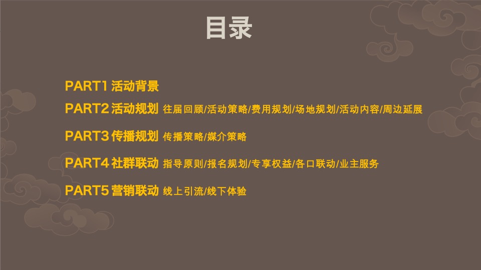 七彩云南古滇生活季策划方案