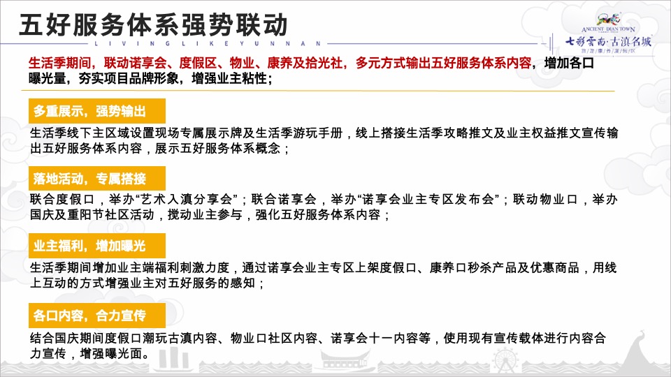 七彩云南古滇生活季策划方案