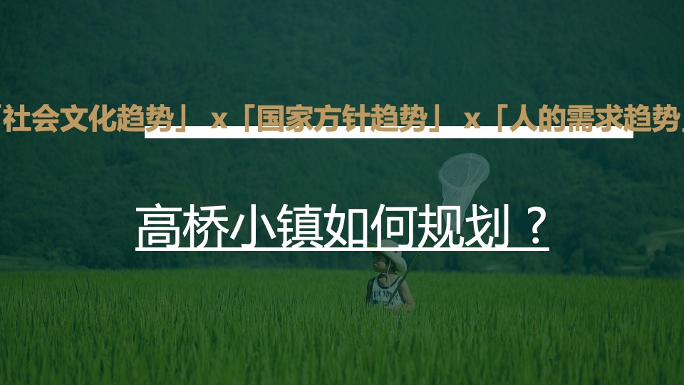 峨眉高桥小镇文旅项目活动概念方案