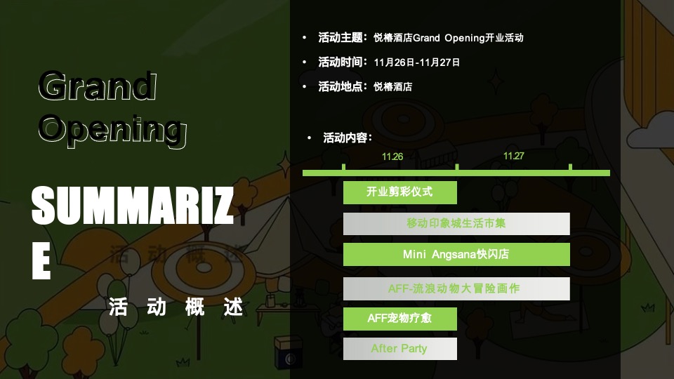 品牌酒店开业暨城市露营节（城市生活力·美好生活节主题）活动策划方案