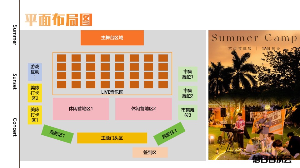 夏日落日音乐节系列（城市出逃计划主题）活动策划方案