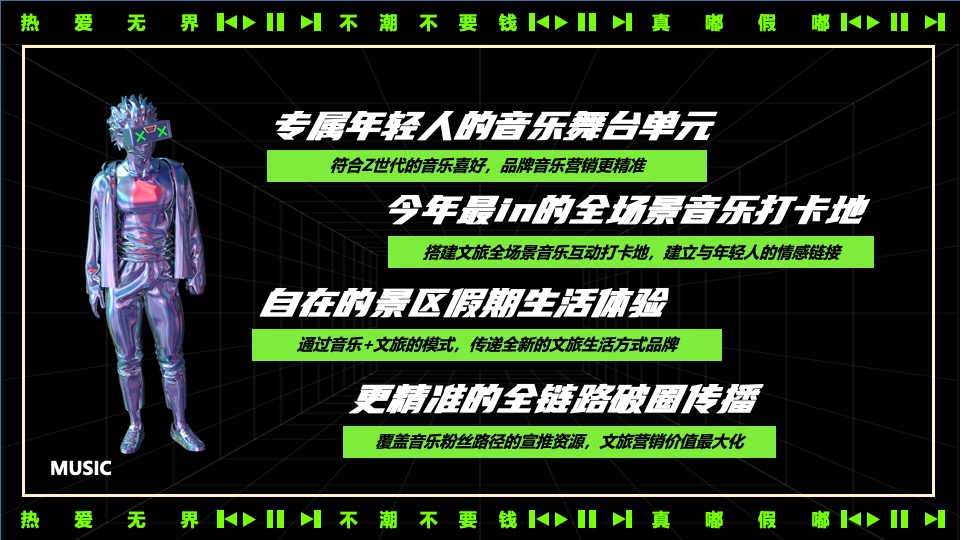 夏日热辣滚烫音乐节（不潮不要钱主题）活动策划方案