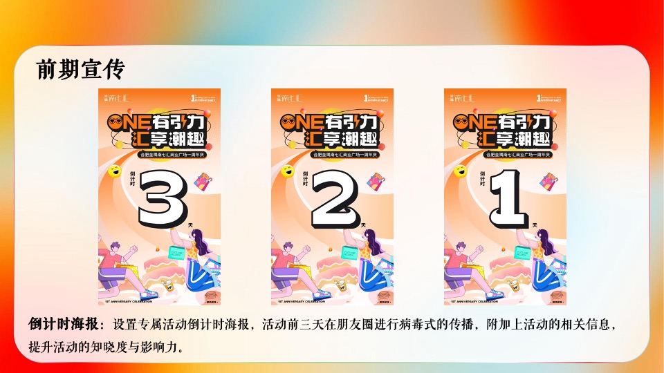 商业广场1周年庆典系列（one有引力·汇享潮趣主题）活动策划方案