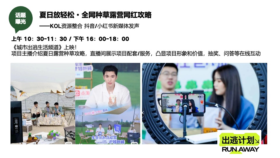 商场地产夏日城市微醺露营计划系列（夏日撒欢指南主题）活动策划方案