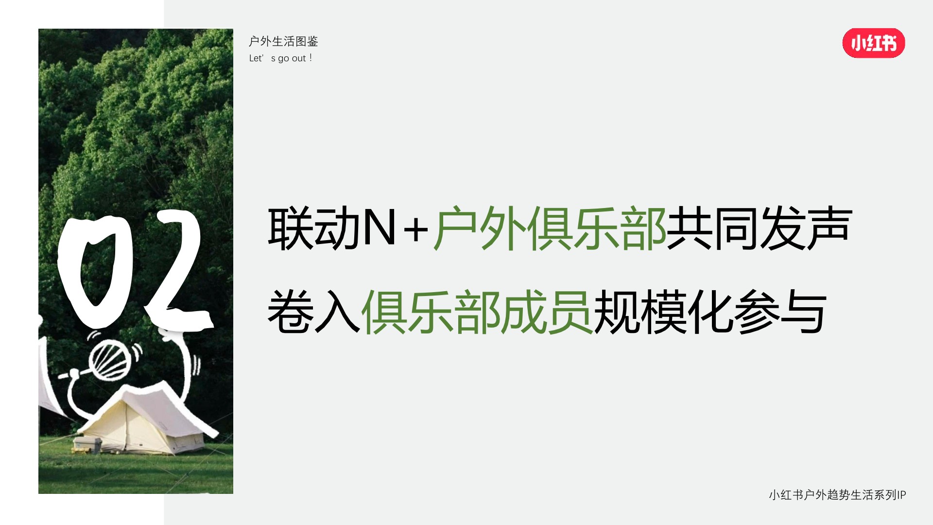 小红书《我就要这样生活户外季》招商方案