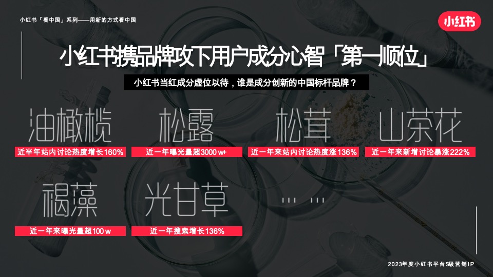 小红书宝藏成分在中国 招商通案