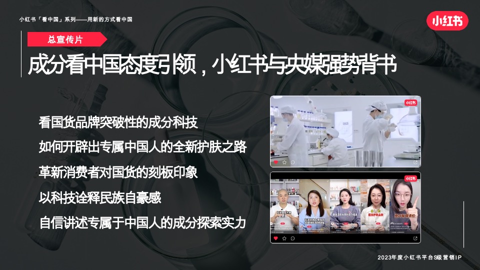 小红书宝藏成分在中国 招商通案