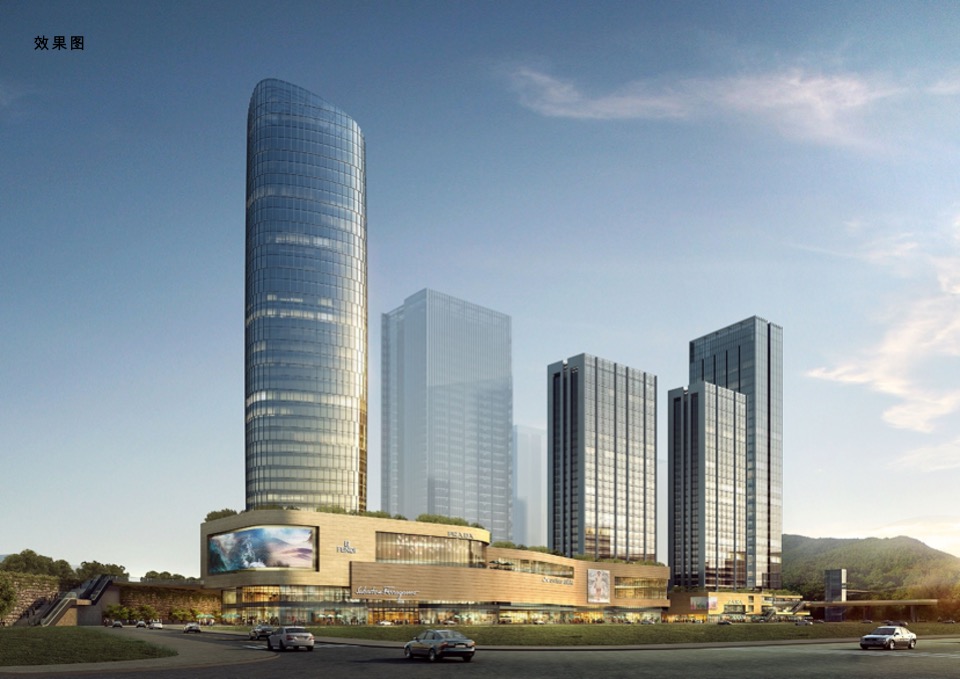 深圳市赤湾地铁上盖商业综合体概念设计方案