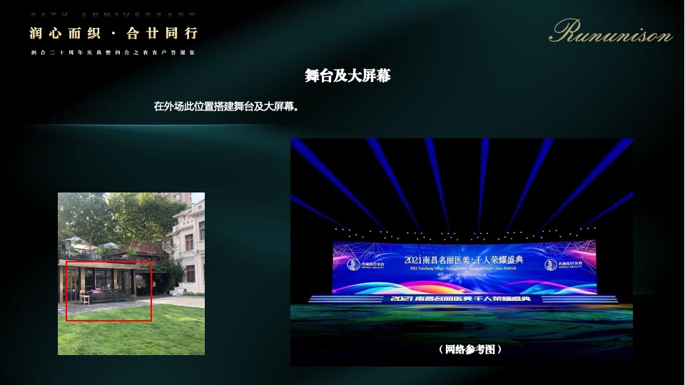 企业公司20周年庆典暨客户答谢宴（润心而织·合廿而同行主题）活动策划方案