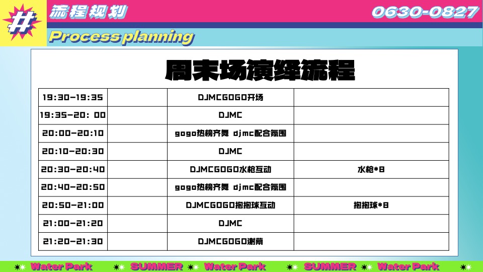 水上乐园夏日泼水狂欢电音节（泰好玩主题）活动策划方案