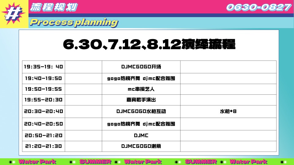 水上乐园夏日泼水狂欢电音节（泰好玩主题）活动策划方案