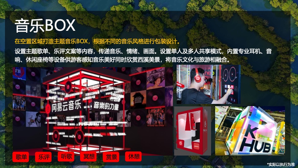 文旅景区生活街区音乐企划（音乐街区の出圈计划主题）策划活动方案