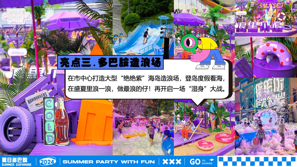 商场地产夏日暑期潮玩嘉年华（夏日多巴胺打卡计划主题）活动策划方案