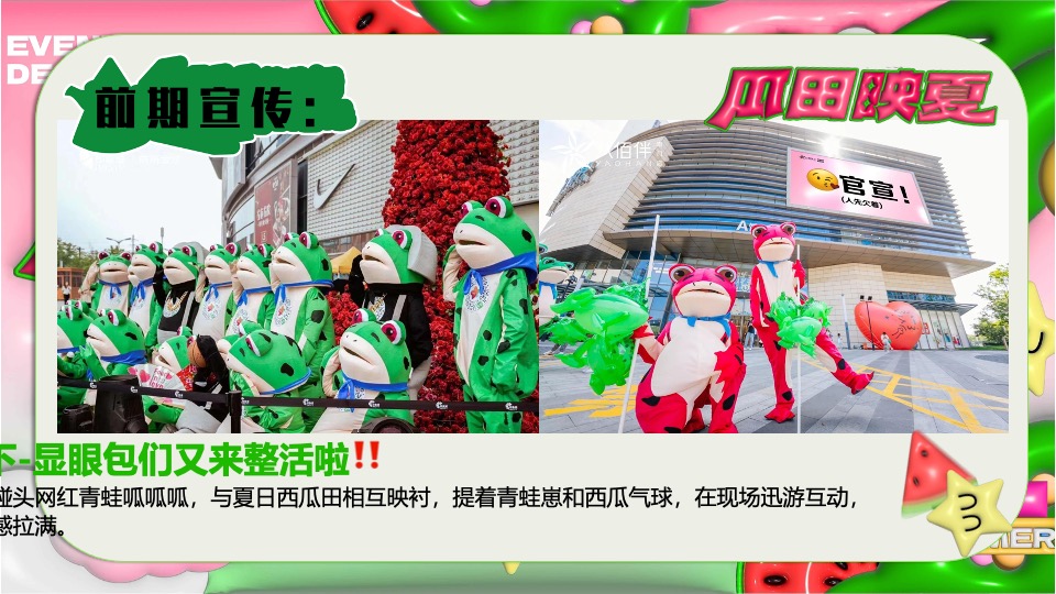 商场地产项目夏日西瓜嘉年华（酷爽时光 瓜甜景夏主题）活动策划方案