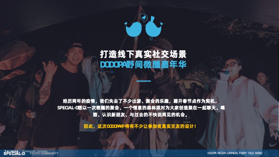 DODOPA野间微醺嘉年华一千零一夜的荒野派对活动招商方案