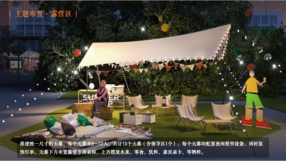 企业公司夏日星空露营音乐会（趣野FUN·去热爱主题）活动策划方案