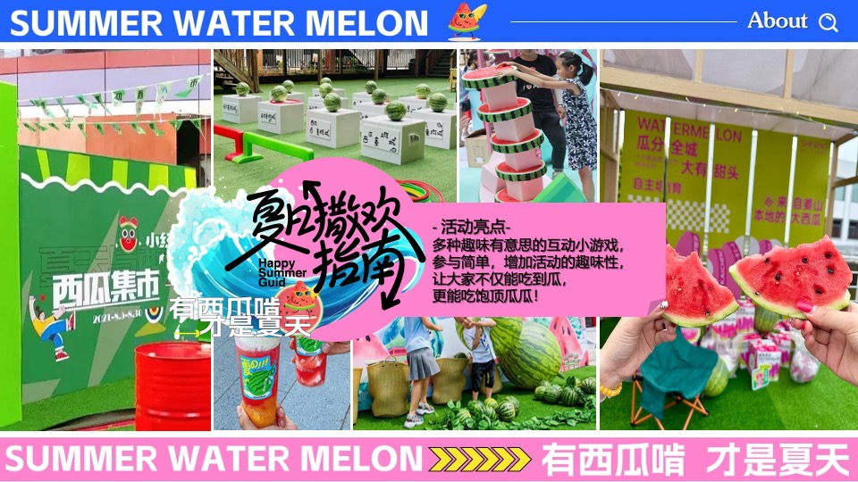 商场地产夏日吃瓜生活节系列（夏日撒欢指南主题）活动策划方案