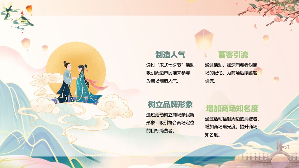 地产项目七夕情人节宋式游园会（宋式浪漫·古韵七夕主题）活动策划方案