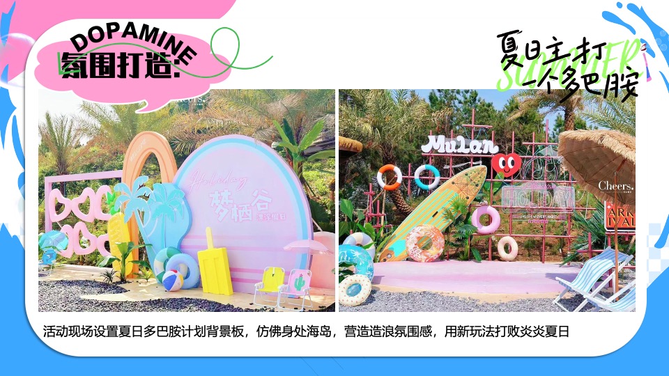 商场地产暑期夏日清凉消暑派对系列（仲夏多巴胺主题）活动策划方案