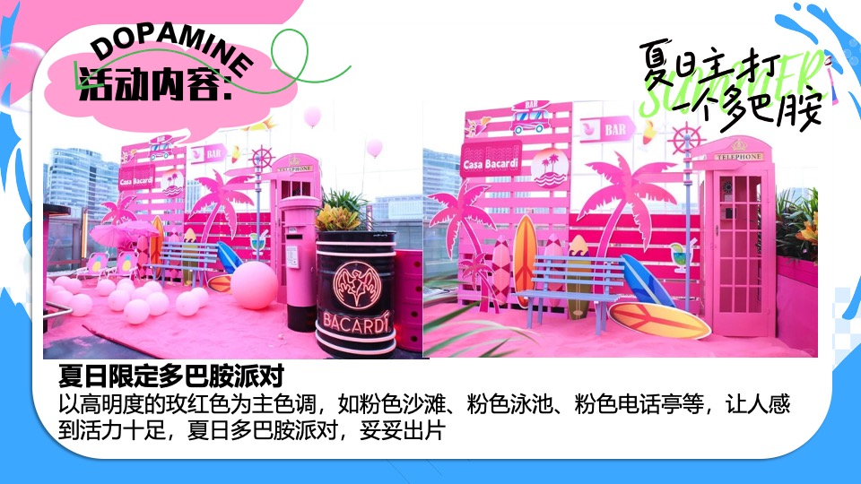商场地产暑期夏日清凉消暑派对系列（仲夏多巴胺主题）活动策划方案