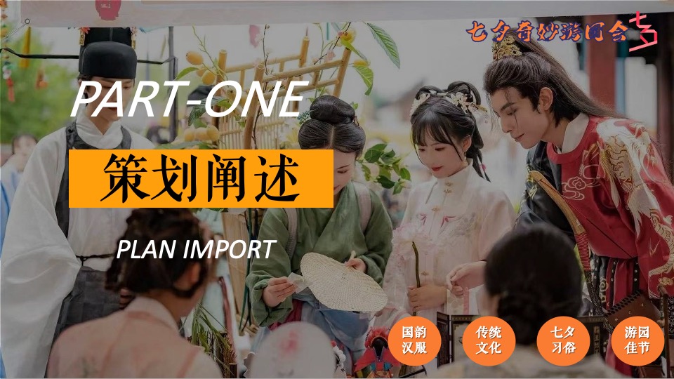 商场地产景区七夕古风游园会（七夕奇妙游园会主题）活动策划方案