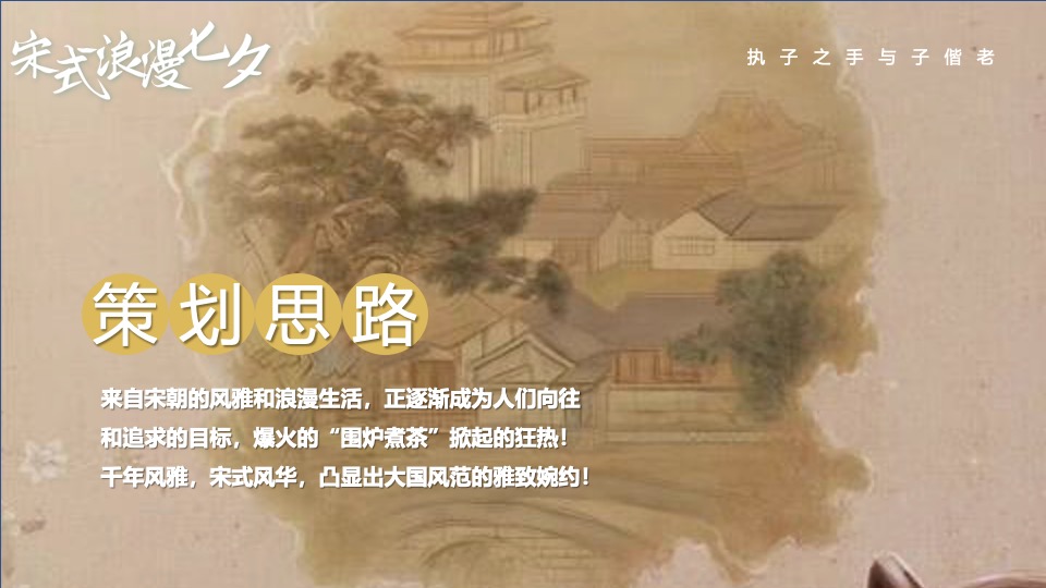 商场地产景区宋朝主题七夕游园会（穿越宋朝·浪漫七夕主题）活动策划方案